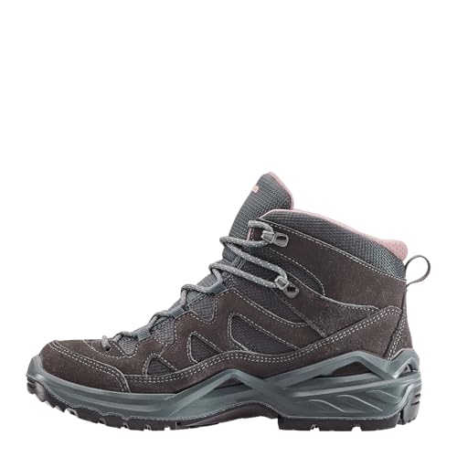 LOWA Stiefel mittel SIRKOS EVO GTX MID Ws graphit/altrosa, 40