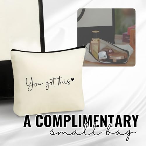 Bolso Tote de lona grande para mujer con set de bolsa miniatura 6