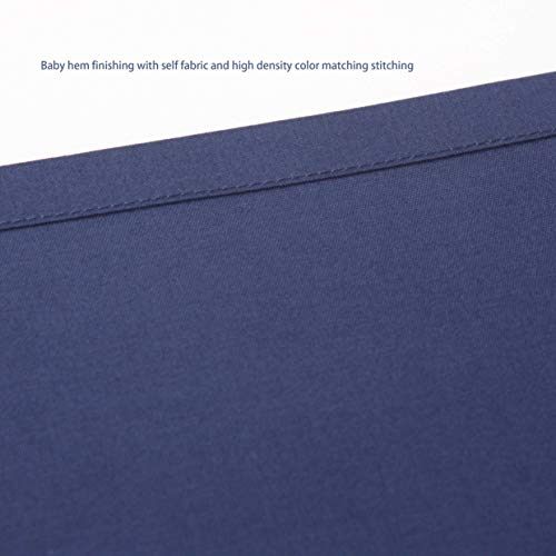 Belsden 600Tc Cotton Toddler Pillowcase, 2 Pack Travel Pillow Case With Envelope Closure, 14X20In, Breathable Soft Moisture Wicking Pillow Covers Fit Small Pillow Up To 14X19In, Navy #TOP3