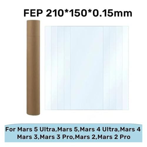 FEP[XtBi210x150x0.15mmjAELEGOO Mars 4/5/5 Ultra & MarsV[YLCD3Dv^[ANZT[ɑΉ(10PCS)