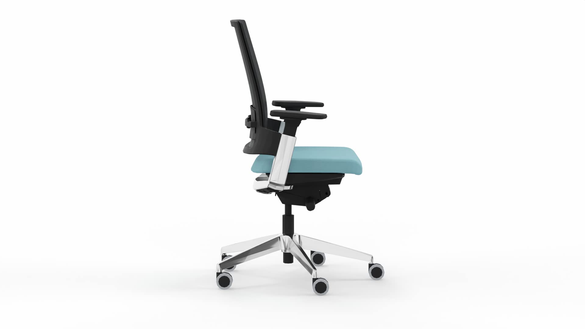 Sillón de Oficina de diseño Top Gama Profesional 3.60 Color Azul Cielo Silla Profesional de Escritorio