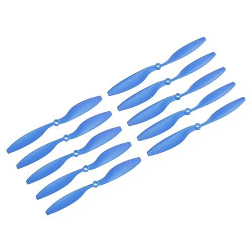 Hélices 1045 RC anti-vibration en plastique bleu pour réparer un drone