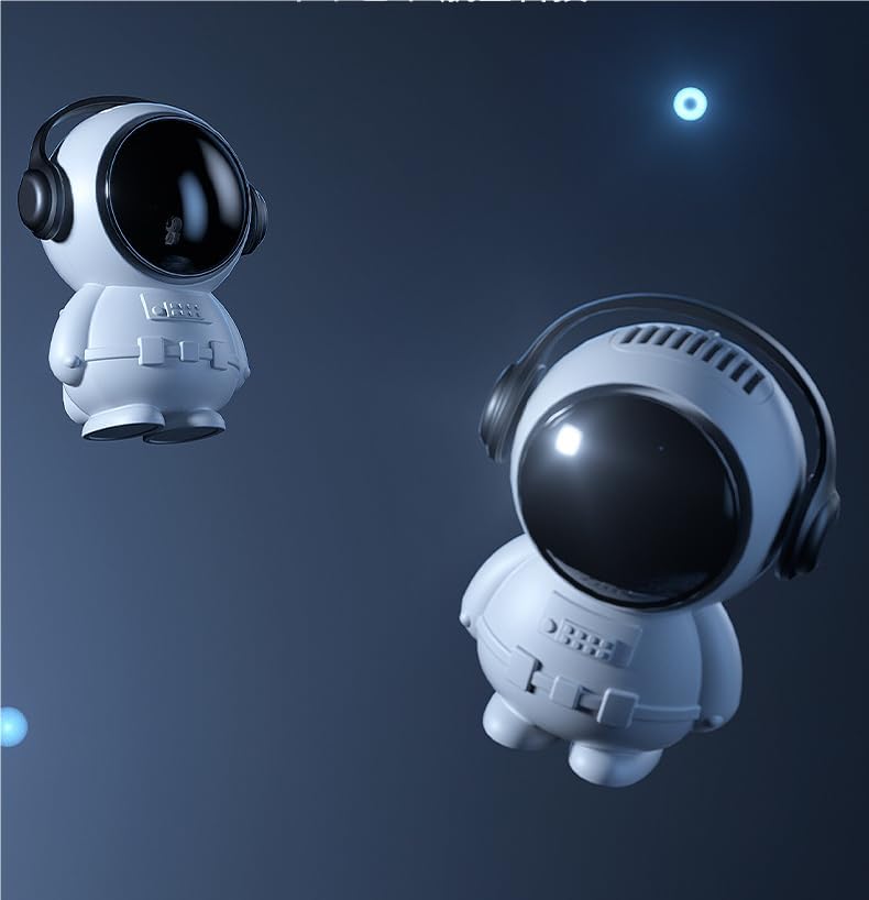 Miniatura 3 de Ventilador colgante de cuello de astronauta sin hojas