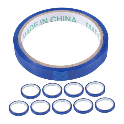 Bag Sealing Tape 10 Rolls BOPP Blue Packaging Roll