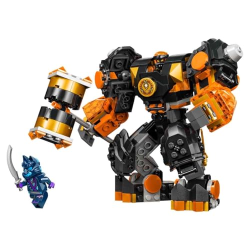 LEGO NINJAGO Cole’s Elemental Earth Mech Action Figure Toy 71806