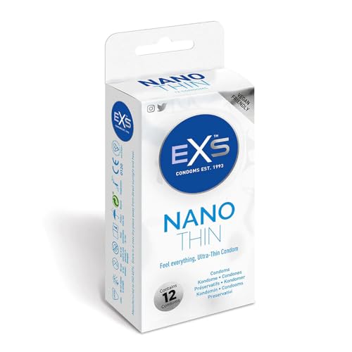 Exs Condoms Exs Nano Thin - 12 Pack - 590 Gr