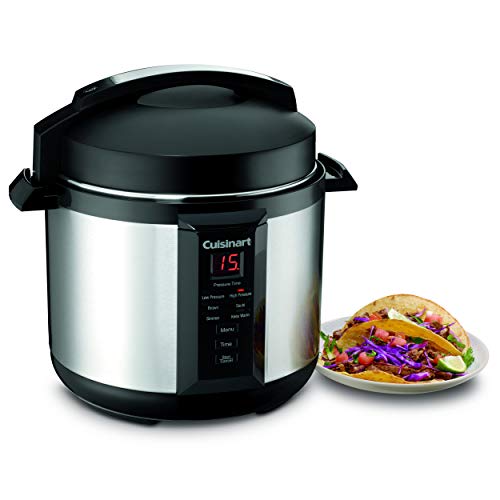Cuisinart CPC-400 4-Quart Pressure Cooker, Silver - Plant-Based Kitchen ...