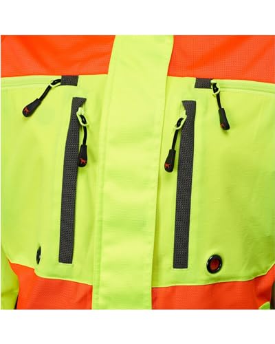 Parforce Hundeführerinnenjacke Hatz-Watz Evolution G2 Signalorange/-gelb, L