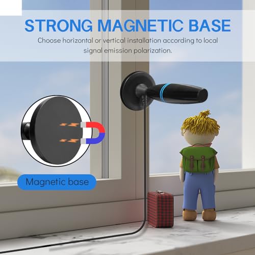 CNMTCCO Indoor TV Aerial with 250+ Miles Range, 4K 1080P HDTV Aerial Ultra for All TVs - 6