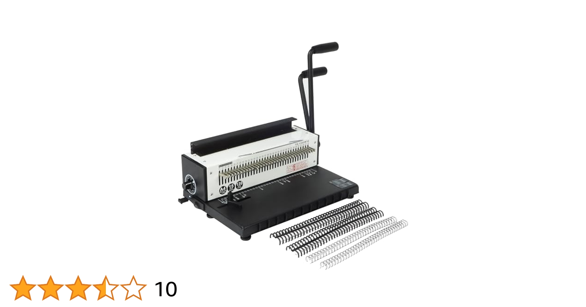 Amazon | RAYSOONER TD-1500B34 製本機 角穴 1～34穴まで調整