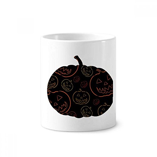 Gobelet Halloween en céramique Citrouille pour décorer votre bureau et salle de bain