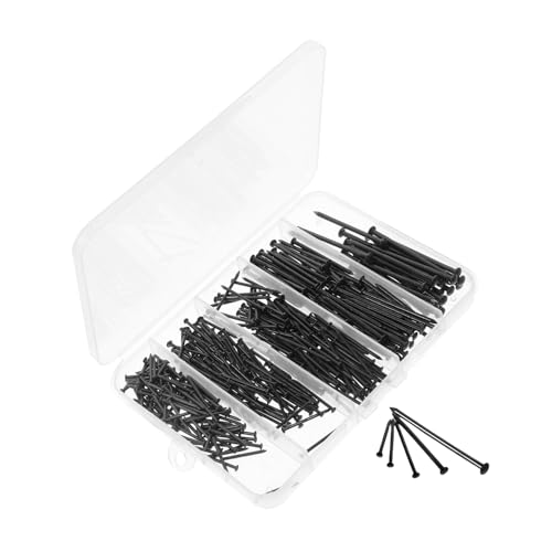 Image of 1set Multipurpose Hardware Nails Assorted Picture Hanging Accessories Handy Tool Box Wall Fixation for Frames Boards Decor Projects