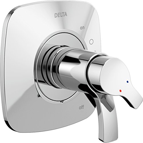 Hottest Sale Delta Faucet Tesla 17 Series Dual-Function Shower Handle Valve Trim Kit, Chrome T17052 (Valve Not Included)