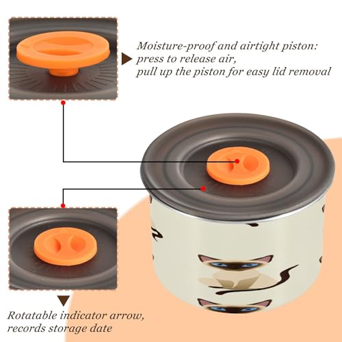 Contenedor hermético de acero inoxidable para café 900ml miniatura 4