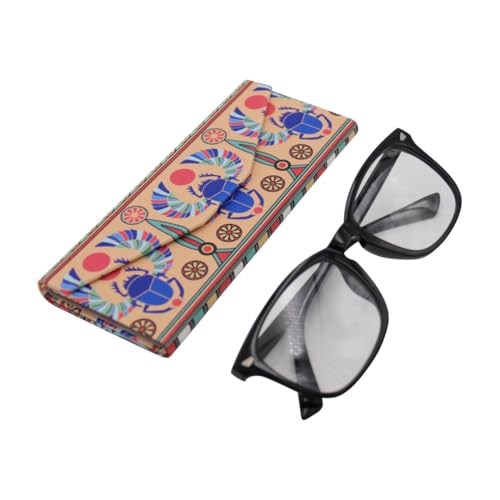 Image of Real Sic Glasses Case for Men and Women - Magnetic Folding Hard Shell Sunglass Holder - Inspired by Activities /Hobbies
