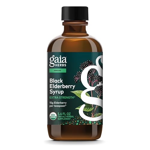 Gaia Herbs Black Elderberry Syrup
