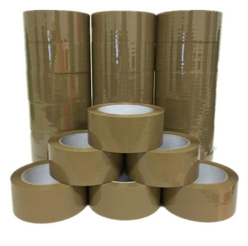 Tape Brown Packaging Shipping Tape, 2-Inches x 110 YDS, Pack of 36