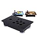 Bewinner Replacement Arcade Gaming Kit, Arcade Game DIY Parts Kit with Black Acrylic Panel and Case,Easy to Assemble