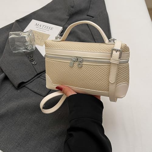 SAILONGNADA Top-Handle Leather Crossbody