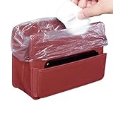 Generico Organizzatore per Auto | Porta Rifiuti Organizzatore da Paratie per Sedile Auto | Scatola Pieghevole per SUV Furgone Donne Uomini Viaggio