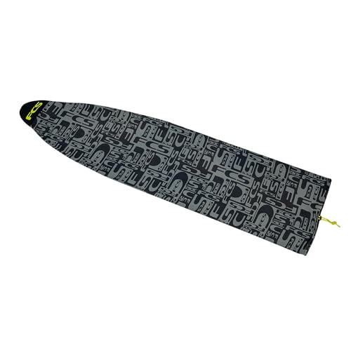 ニットケース FCS STRETCH All Purpose 5’9”_AllPurpose5’9”_MONOGRAM-COAL/LIME(MCL)
