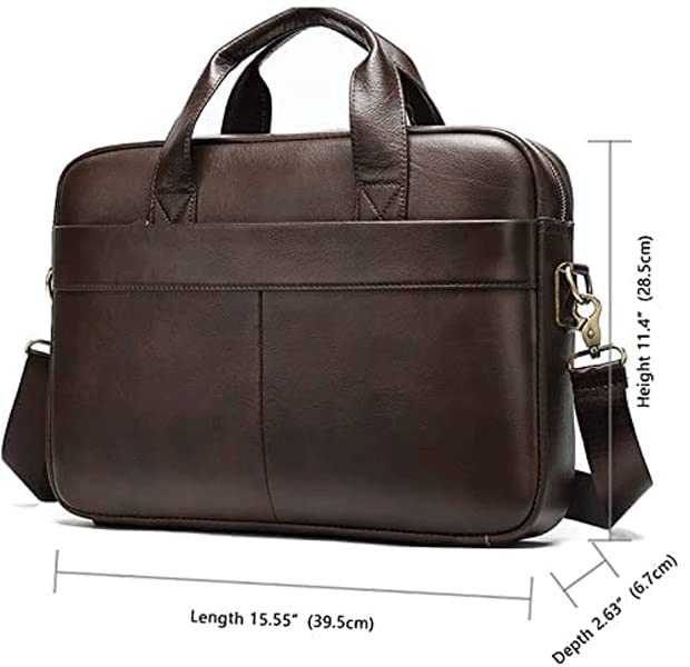 Messenger Bag, Business Men's Briefcase Totes Leather Men Laptop Handbags Messenger Bags for Male Handbag Office Bags2