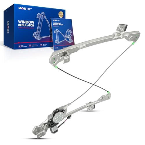 KAX 741-130 Power Window Regulator with Motor Front Left Driver Side Compatible with...