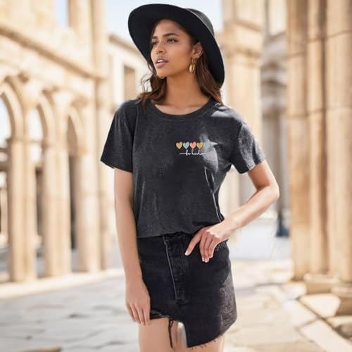 Be Kind Shirt for Women Teacher Kindness Positive Message Tshirt Dandelion Graphic Summer Tee Tops2