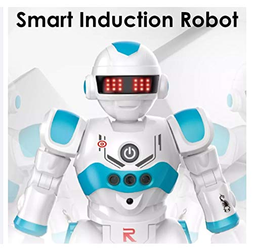 HALO NATION® Smart RC Robot for Kids Intelligent Programmable Model Robot Toys - Smart Robot, Intelligent Robot, Programing Robot, Dancing Singing & Led Eyes, Remote Control Gesture Sensing Robot - Image 2 thumbnail