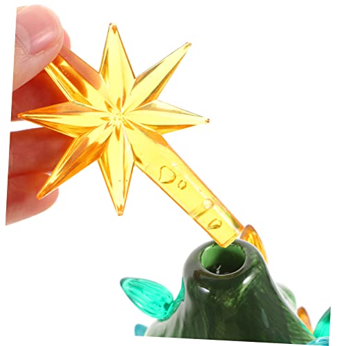 GOOHOCHY Árvore De Natal De Cerâmica Iluminada Árvore De Cerâmica Adorno De Festa De Natal Enfeite D