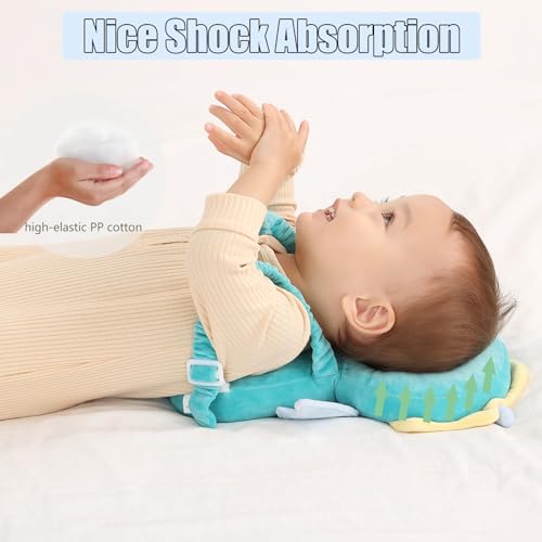 Bambebe Baby Head Protection Pillow Protection Backpack Safety Pads Adjustable Size Safety Helmet Harness Walking Baby Head Protector for 4-24 Months Toddler - Image 4