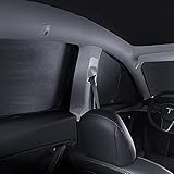 TEMAI Tesla Model Y Side Window Sunshades. (4 Pieces - 2 Front Windows and 2 Rear Windows)