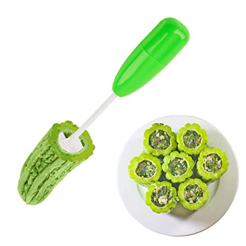 Set 4 piezas cortadores espiral para vegetales miniatura 1