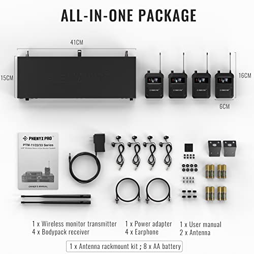 Phenyx Pro Wireless In Ear Monitor System thumb #5