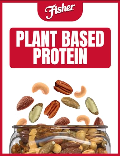 image for Fisher Nuts Fisher Snack Deluxe Mixed Nuts, 24 Ounces, Cashews, Almond