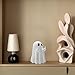 CHALAIR Middle Finger Ghost, Cute Ghost Statue, Halloween Ghost Decoration, Ghost Statue, Finger Ghost Sculpture, Humorous Desktop Art Piece, Home Decor