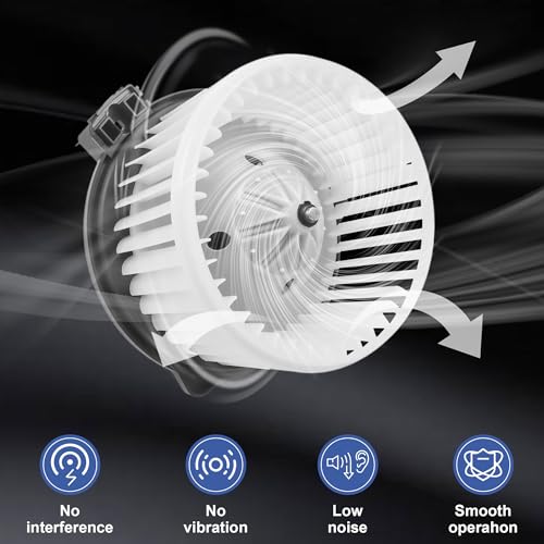 Image of PartsFlow Heater Blower Motor with Fan Cage For 2010-2019 Subaru Legacy /Outback For 07-15 Cadillac STS /CTS For 07-10 Toyota Sienna For 07-09 Cadillac SRX For 07-09 Lexus RX350 /RX400h /RX330 700228