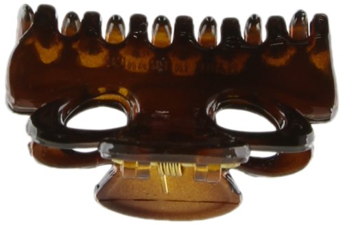 Miniatura 2 de Caravan Cuatro (4) mini dientes redondeados ojos de gato apertura garra pelo tortuga concha 2 pares (paquete de 2)