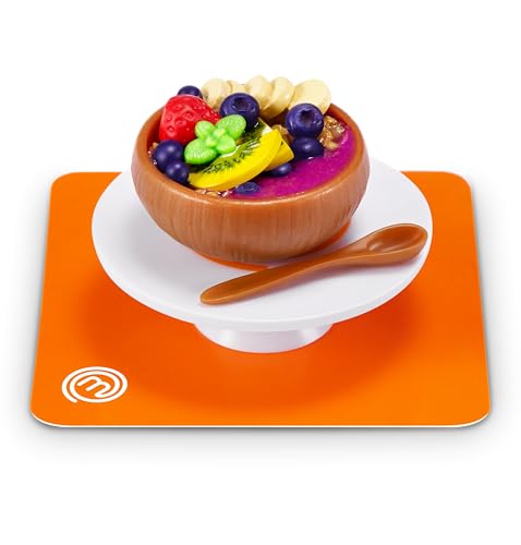Image of Mini Brands Create MasterChef Series 2 2 Pack by ZURU - Real Mini Dishes with Ingredients, UV LED Lamp & Recipe Card | DIY Toy Capsule Non-Edible Collectable Item for Children