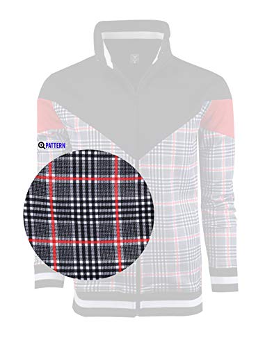 Image of SCREENSHOT-TRACK JACKET Mens Urban Hip Hop Premium Track Jacket - Slim Fit Side Taping Sportswear Urbanwear Streetwear Top