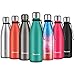 Produktbild Newdora Trinkflasche Edelstahl Thermosflasche BPA-frei Auslaufsicher Vakuumisolierte Sportflasche Leicht Wasserflasche - 500ml für Reisen, Sport und Outdoor mit Reinigungsbürste