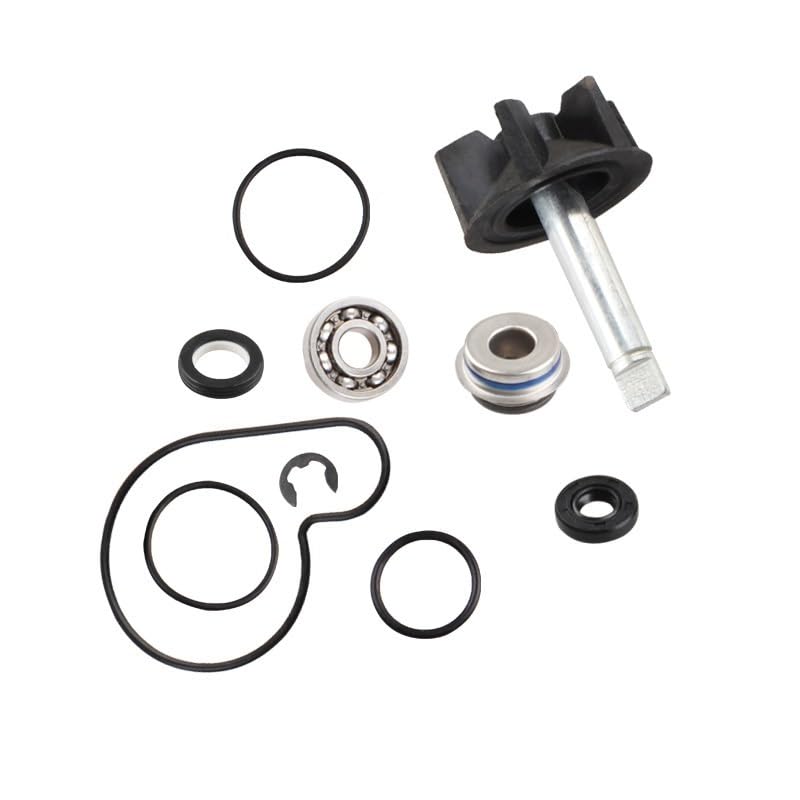 Conjunto de bomba agua para motocicleta Ajuste para Suzuki AN Burgman 250 400 AN400 Epicuro 125 150 UH Burgman 125 150 200 1998-2006 Kit de reparación de bomba de agua