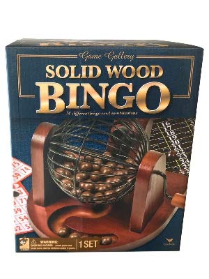 Game Gallery Solid Wood Bingo