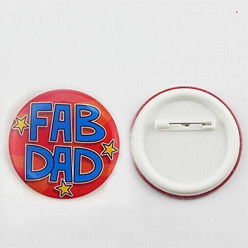 Badge 44mm consommable bouton pour machine à badge haute efficacité 100pcs - 4