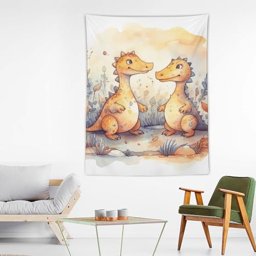 Tapiz de dinosaurios para el dormitorio infantil: dale un toque divertido a sus paredes