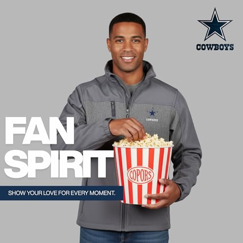 Image of dunbrooke Men's Navy Tennessee Titans Zephyr Softshell Full-Zip Jacket