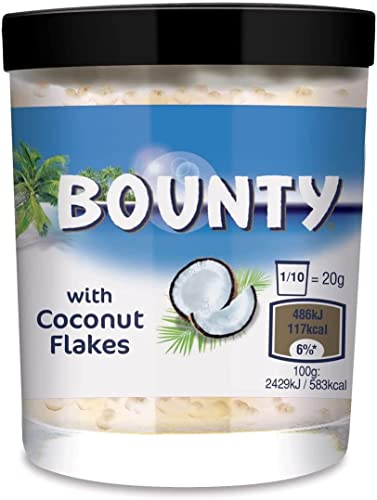 Crèmes Bounty avec flocons de noix de coco pour un instant de douceur exotique unique en lot de 3