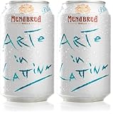MENABREA - Birra Pils - Arte In Lattina - Cartone Da 24 Lattine - 330 ml (Confezione da 2)