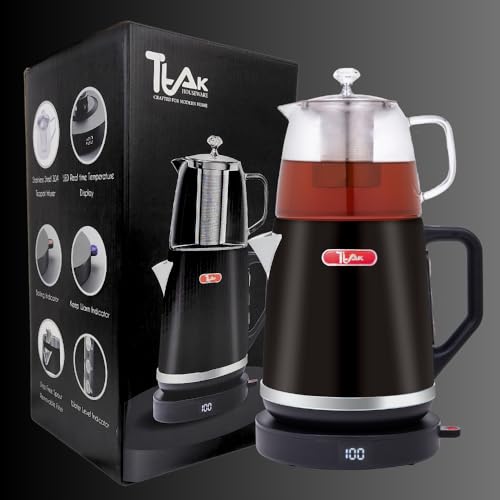 Tetera Eléctrica Acero Inoxidable 1.8 L con Control Digital miniatura 4