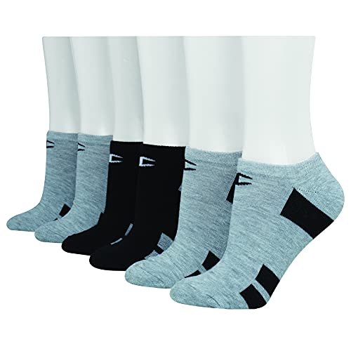 Double Dry 6-Pair Pack Performance No Show Cushioned Socks #TOP20